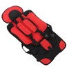 Children Safety Seat Simple Car Portable Seat Foldable Adjustable Strap