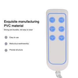 Hand Control Hand Switch Remote Control 8-Pin Button Control Lift Bed Remote Control PVC IP66 for Folding Bar