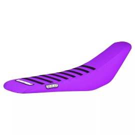 Enjoy Mfg Surron  Ultra Bee  Gripper Seat Cover Purple  / w BLACK Ribs #388