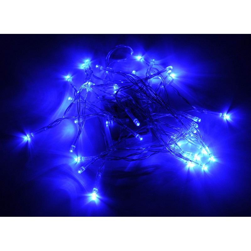 Karlling Battery Operated Blue 40 LED Fairy Light String Wedding