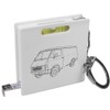 Azeeda 'Mini Van' Keyring Tape Measure/Spirit Level Tool (KM00038162)