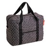 CEDON Easy Travel Bag Hexagon, Black & White, Contemporary