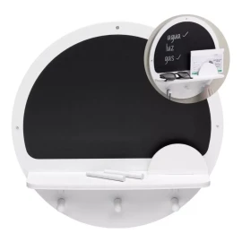 Betterware Perchero Eco Resist, Look Tipo Madera Con Pizarrón