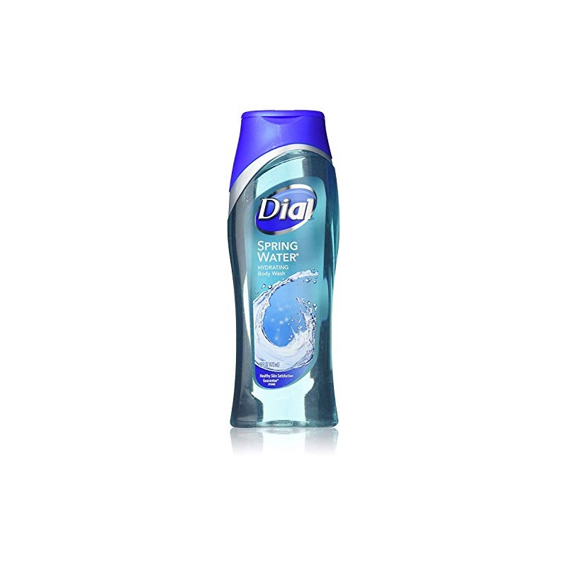 Dial Body Wash Agua de primavera 16 onzas hidratante (473