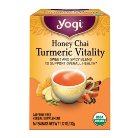 Yogi Tea, Honey Chai Turmeric Vitality, 16 ct