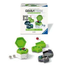 Ravensburger GraviTrax Accessory Ball Box 27468 - GraviTrax Accessories for Your Marble Run - Marble Run and Construction Toy from 8 Years, GraviTrax Extension Can be Combined with All Products