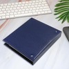 BYSTER A4 Business Card Book, PU Leather Organizer with 30