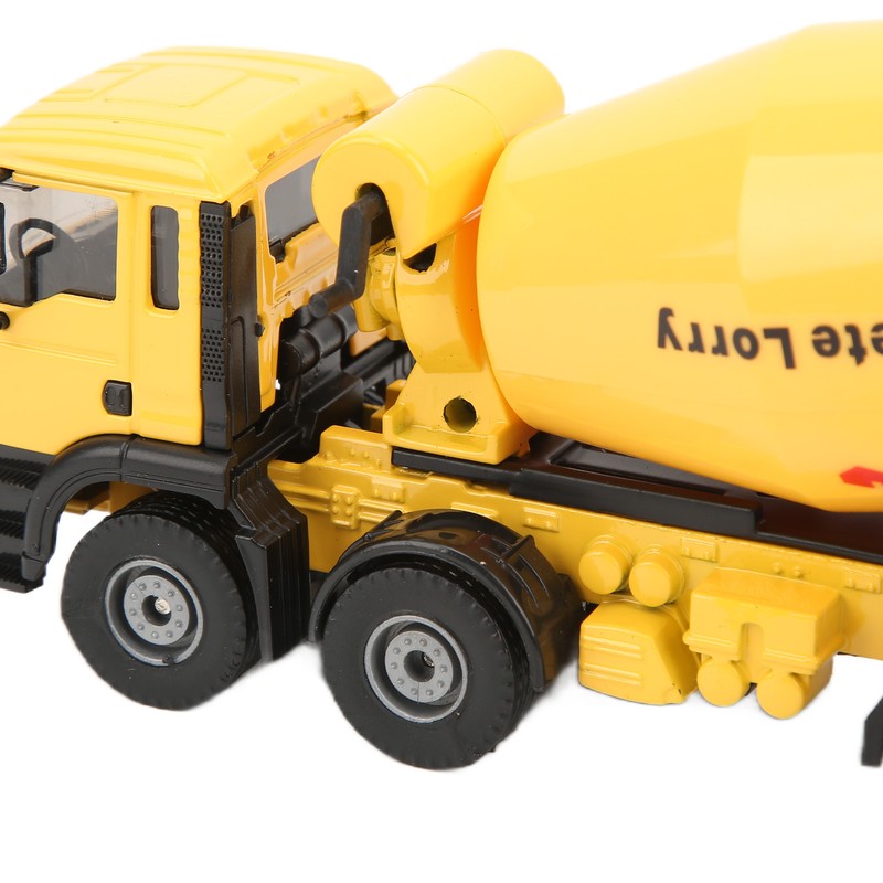 1:50 Concrete Mixer Truck Model Simulation Alloy Engineering Transport Vehicle