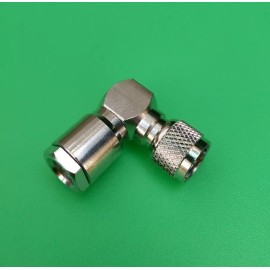 DLS (1 PC) Right Angle FME Male to MINI UHF Male Adapter - USA Seller