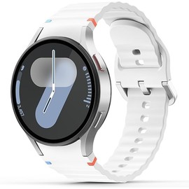 Jiamus 20 mm strap compatible with Galaxy Watch 7/6/5/4/FE, 40 mm and 44 mm, Galaxy Watch 6, 47 mm and 43 mm, Galaxy Watch 4 Classic, 42 mm and 46 mm, Watch 5 Pro 45 mm, seamless for men and women