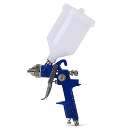 Dedoes - 1.4 mm HVLP Spray Gun with 600 ml Plastic Cup - Easy Painting Tools - Professional Grade Paint Sprayer for Indoor or Outdoor Applications - Consistent Finish - Innovative Paint Supplies