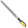 Wvapzwr 8in Flat Mill File, Smooth Blade with Ergonomic Handle,