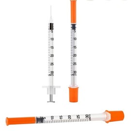 31G 0.3cc 0.3ml 1/4-Inch Measurement Lab Accessories for Industrial and Scientific, Individually Sealed Wrapped - 50 Pack