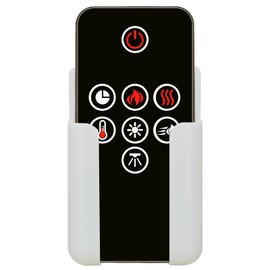 Replacement Remote Control for Napoleon Electric Fireplace W190-0244 NEFB36H-BS-1 NEFB42H-BS-1,with Wall Mounting Bracket