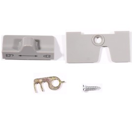 VHEUHZ Grey Complete Door Lock Fridge Door Lock for RM7 Series Caravan Motorhome Compatible with Dometic Fridge