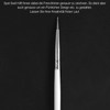 COM-FOUR ® 15 Piece Professional Nail Art And Modelling Brush Set