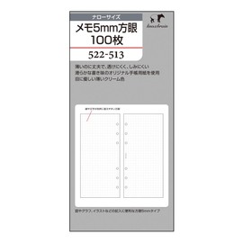 Knox 52251300 Personal Organizer, Refill Memo, 0.2 inch (5 mm) Square, 100 Sheets