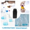 Ciieeo 2pcs Wide Mouth Reagent Bottles Thicken Plastic Vials for