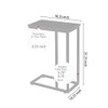 AZL1 Life Concept Contemporary Home Decor Furniture Accent Rectangular Side