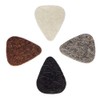 Felt Tones Mini FELM-MT-4 Mixed Tin of 4 Ukulele Picks,