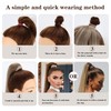 Ponytail Extensions 28'' Long Straight Ponytail Extension Synthetic Pony Tails