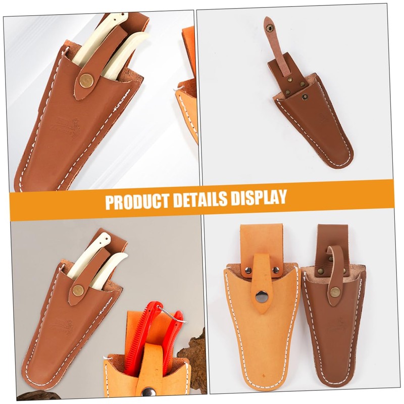 SEWACC 2pcs Scissor Cover for Pruner Durable Protective Pouch Holders