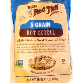 Bob's Red Mill 5 Grain Rolled Hot Cereal, 16 Oz