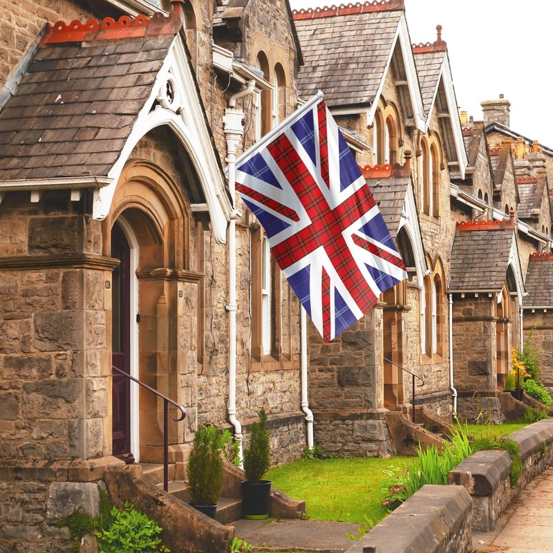 Union Jack Flag Tartan – British Flag - UK Flag