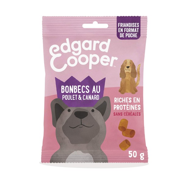 Edgard & Cooper Dog Puppy Treats (Duck / Chicken, 50g)