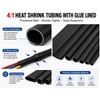 10 Meters 4:1 Heat Shrink Tube with Glue Polyolefin Shrinking