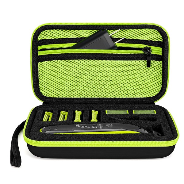 Linkidea Hard-Shell O Blade Hybrid Electric Trimmer Replacement Blades Bag,