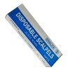 Sterile #11 Disposable Scalpels with Plastic Handle and Measuring Ruler