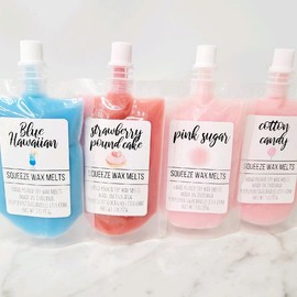 Squeezable Wax Melts, Squeeze Wax Soy - Color: Chai