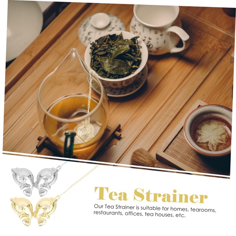 CIYODO 2pcs Dolphin Shaped Tea Infuser Loose Leaf Tea Strainer