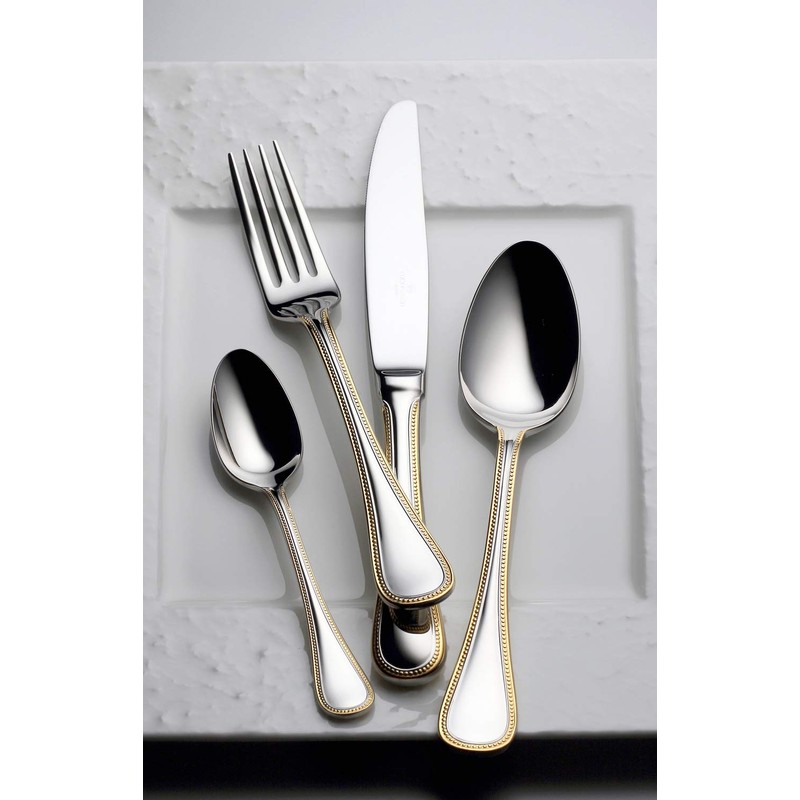 Lucky Wood 0-18406-030 Spoon, French Accent, Gold Color, Coffee Spoon
