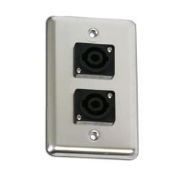 Elite Core OSP D-2-SPEAKON Duplex Wall Plate with 2-Speakons