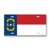 North Carolina State Flag License Plate
