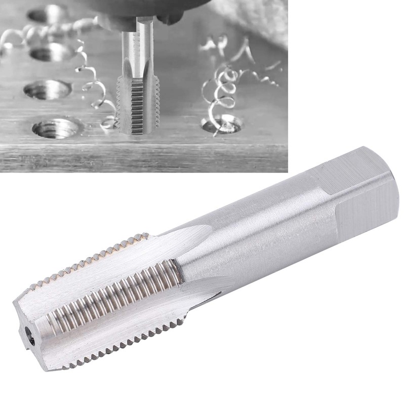 NPT Pipe Tap, HSS ZG 3/8‑19 Hand Thread Tap High