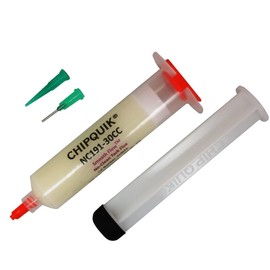 CHIP QUIK NC191 Smooth Flow Tack Flux No-Clean (30cc Syringe)