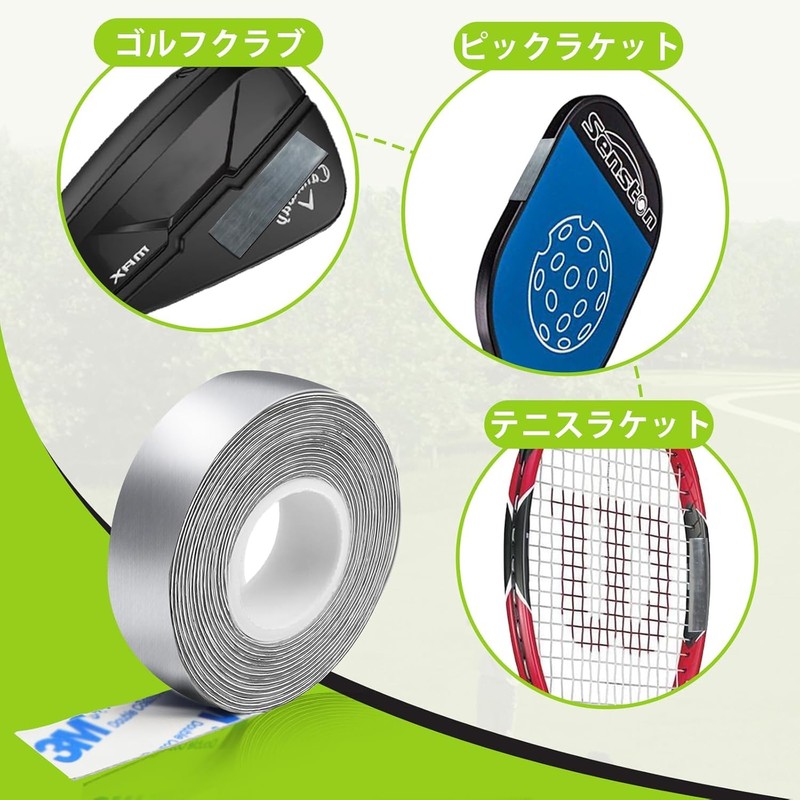 [PUTTSWEE] 2G Golf Weighted Spools, 125G/Golf Swing Practice, Lead Tape