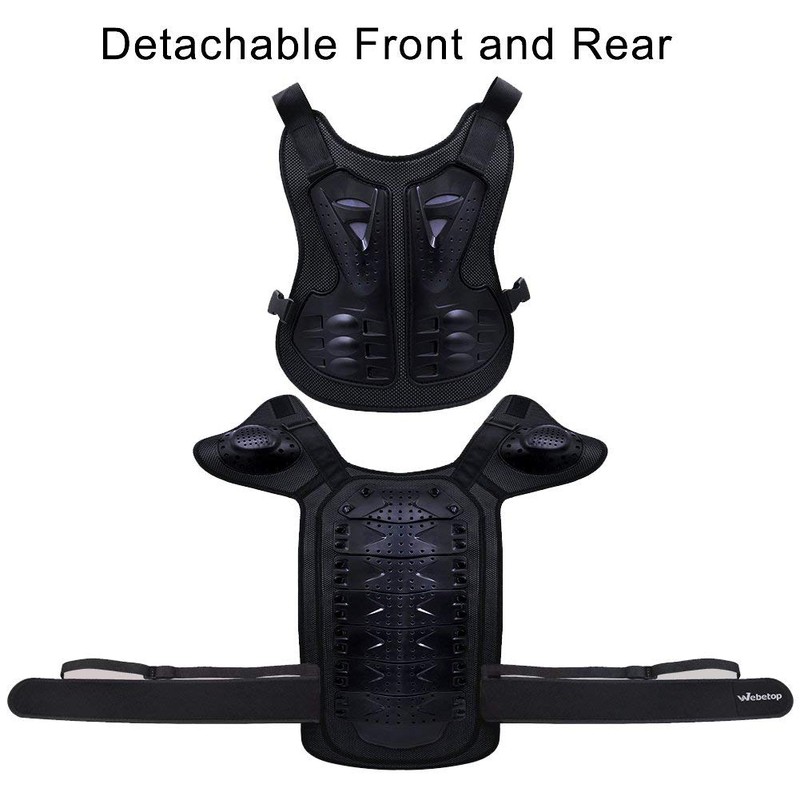 Webetop Motorcycle Chest Protector Adults Dirt Bike Body Chest Spine