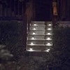 XLUX Solar Powered Lights for Deck Steps Stairs Fences Pathway