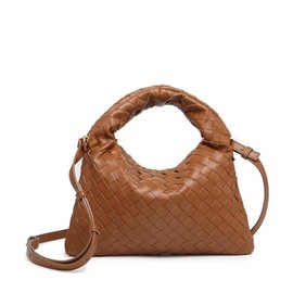 Woven Handbag Woven Crossbody Bag for Women - Women's Top-handle Handbags - Fashion Vegan Leather Bag Small Braided Purse