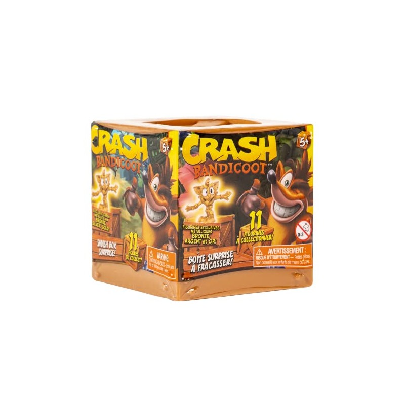 Crash Bandicoot 2.5'' Smash Box Surprise Mini Action Figure