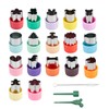 AIMEETO Vegetable Cutter Shapes Set 18pcs Mini Sizes Cookie Cutters