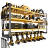 NattyDot Power Tool Organizer Wall Mount Garage Tool Storage 4
