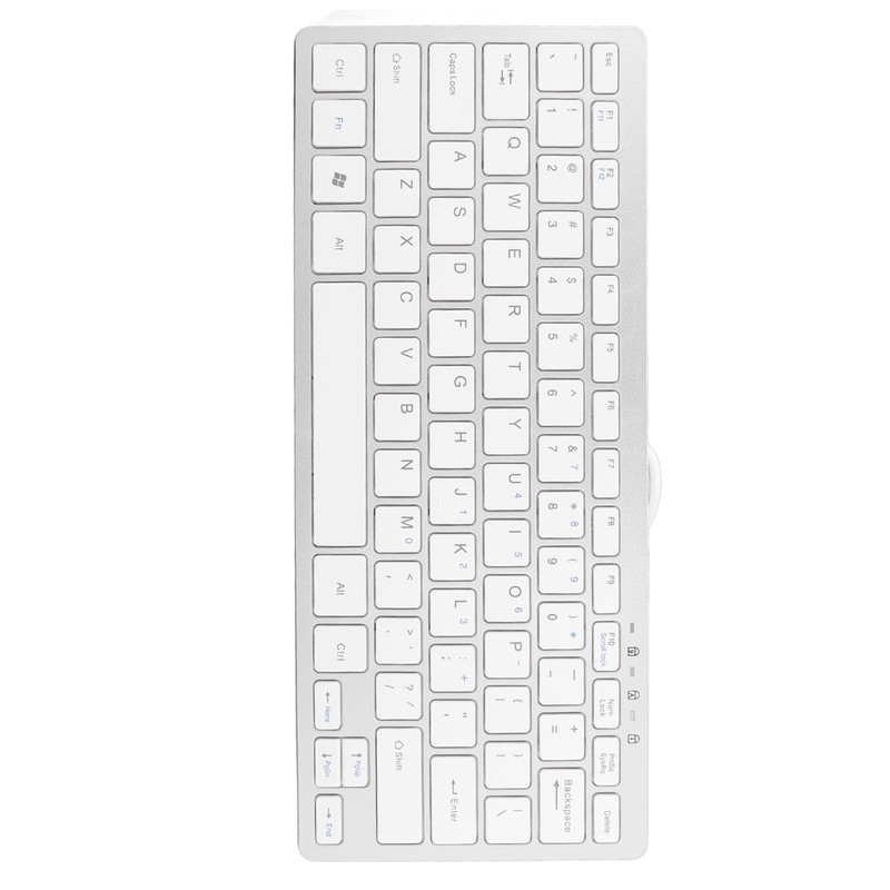 USB Wired Keyboard 78 Keys Ultra Thin Mini Portable Anti