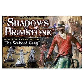 Fantasy Flight Games FFP07DE02 The Scafford Gang – Deluxe Enemy Pack: Shadows of Brimstone Exp, Multicoloured