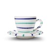 GMUNDNER KERAMIK Espresso for You Gourmet Crockery Set, Traunsee Tableware,
