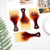 4 Pack Wide-Tooth Tortoiseshell Hair Combs – Afro Pick &